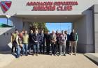 Michlig y González visitaron el Club Juniors de Suardi para contribuir a su fortalecimiento