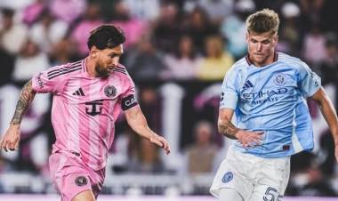 Messi se lució con dos asistencias y salvó al Inter Miami