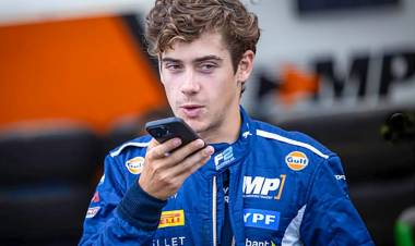 "Están todos locos en Twitter": Franco Colapinto explicó por qué compartió un posteo sobre Bahía Blanca