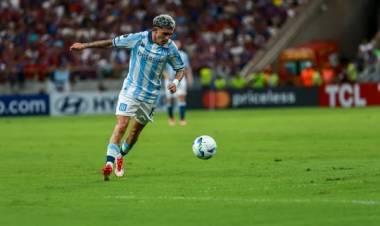 Racing goleó a Fortaleza de Brasil por 3 a 0 por la primera fecha de la Copa Libertadores 2025