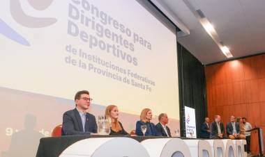 Comenzó el Congreso de Dirigentes Deportivos: “Era una demanda de instituciones y deportistas”, afirmó Tejeda
