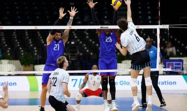 Argentina consiguió un triunfazo ante Cuba por la Liga de Naciones de Voley