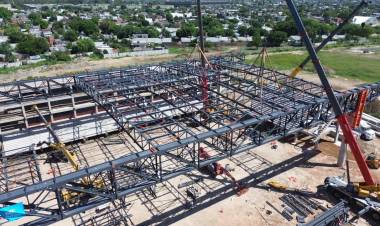 Juegos Suramericanos: el nuevo Microestadio del CARD que construye la Provincia ya transforma el paisaje del sur de la capital