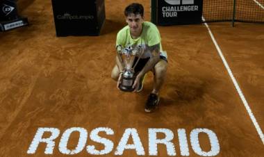 Rosario vuelve a ser sede de un torneo internacional de tenis con el Challenger 125 en el Jockey Club