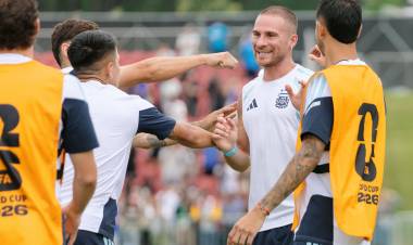 El último entrenamiento de la Selección argentina de cara al partido ante Inglaterra
