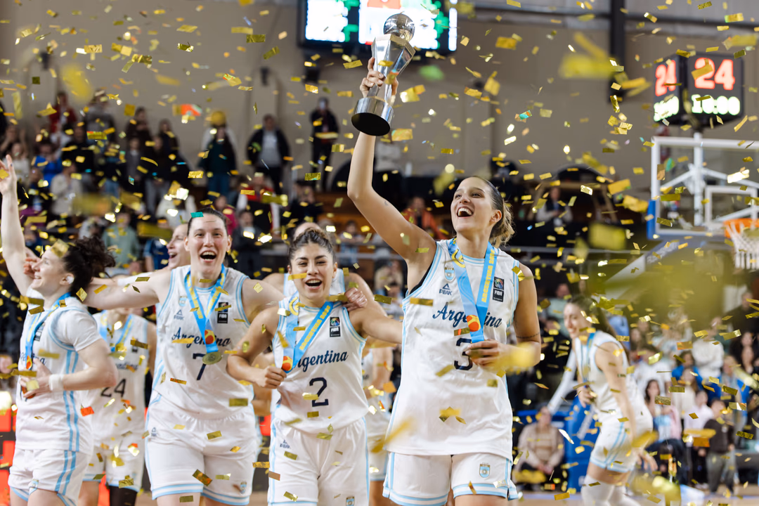 Argentina volvió a reinar en el básquet femenino y conquistó su cuarto Sudamericano