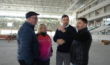 Rafaela recibió nuevo equipamiento para el Estadio Invencible