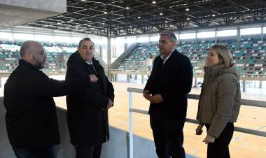 Cuenta regresiva para la inauguración del estadio multipropósito en la ciudad