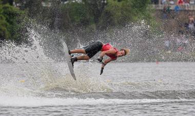 Tobias Giorgis oro en salto y su hermano Francisco bronce en figuras