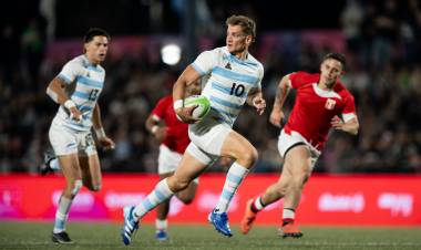La revolución Pumas 7: Rosario se vistió de rugby y el Hipódromo comenzó a pura fiesta