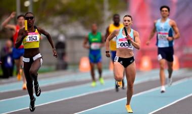 La plata de Argentina en el relevo mixto 4x100: “La confianza entre nosotros dio resultado”