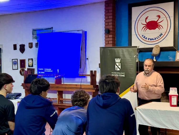 Nueva jornada del ciclo “Salud en el Club” en Santo Tomé