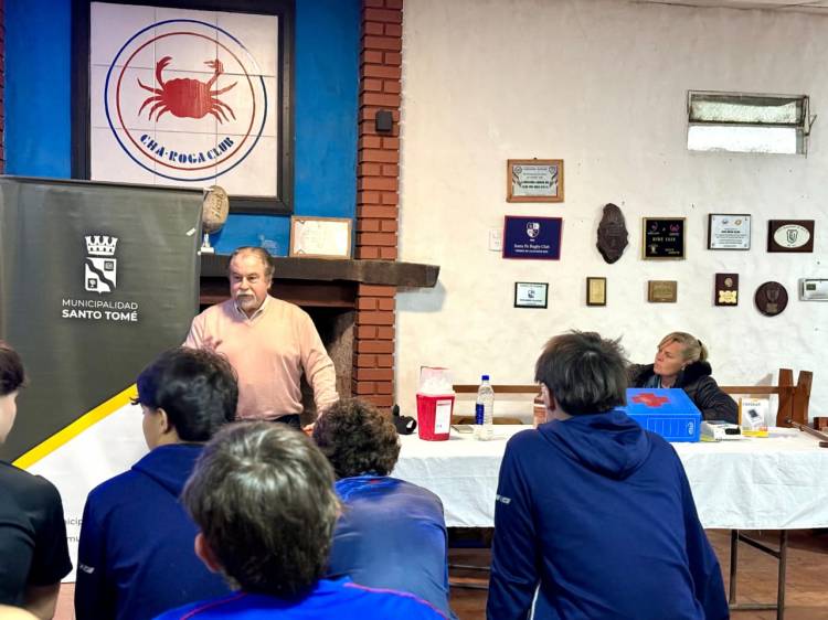 Nueva jornada del ciclo “Salud en el Club” en Santo Tomé