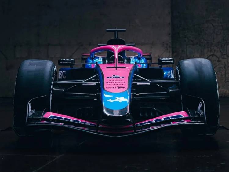 Alpine presentó el A526 con el que correrá Colapinto este año en la Fórmula 1