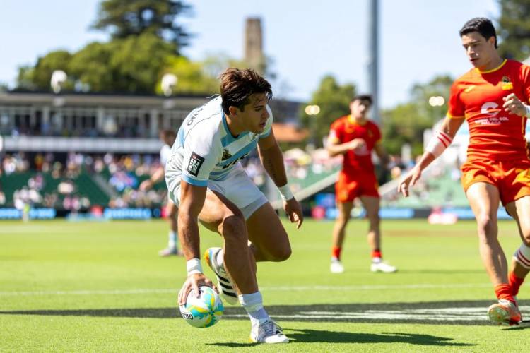 Los Pumas sumaron dos victorias y finalizaron quintos en el Seven de Perth