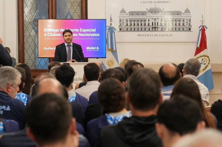 Pullaro: “Queremos que todos sean parte de esta revolución deportiva que vive la provincia de Santa Fe”