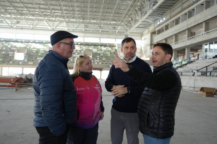 Rafaela recibió nuevo equipamiento para el Estadio Invencible