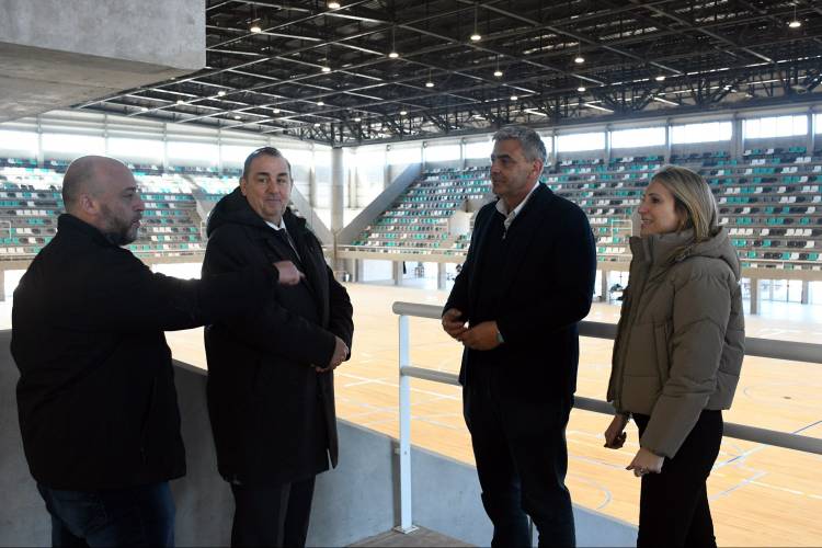 Cuenta regresiva para la inauguración del estadio multipropósito en la ciudad