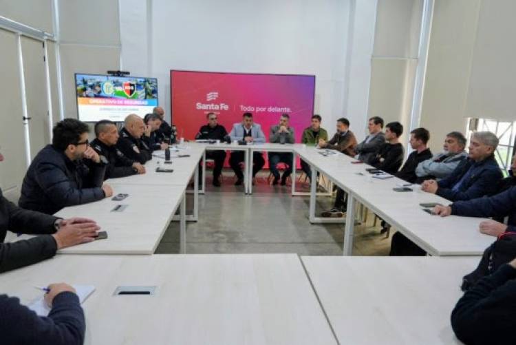 Central-Newell’s: municipio y Provincia informaron sobre el operativo de tránsito y seguridad
