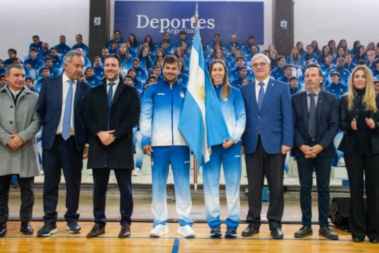 Rosario dijo presente en la despedida de la delegación argentina que competirá en los Juegos Suramericanos Santa Fe 2026