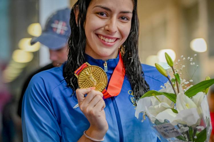 Juegos Suramericanos: Malena Santillán consiguió medalla de oro en Rosario