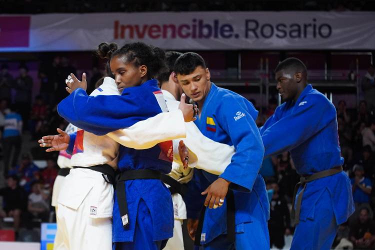 Judo: Brasil se quedó con el oro y Rosario vivió una jornada especial con los equipos mixtos