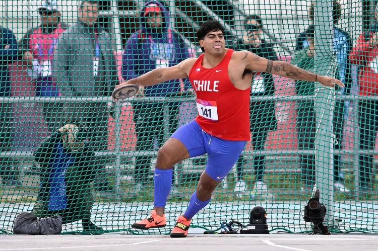 Lanzamiento de disco: el chileno Claudio Romero ganó la medalla de oro