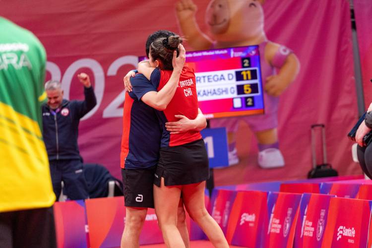 Tenis de mesa: Chile remontó ante Brasil y se quedó con el oro en dobles mixtos
