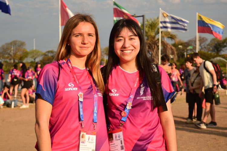 “Fue mucho más de lo que esperaba”: voluntarios compartieron lo que les dejaron los Juegos Suramericanos