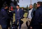 Pullaro recorrió junto a veedores de CAF las obras del legado deportivo que dejarán los Juegos Suramericanos en Rosario