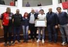 El Pulga Rodríguez fue reconocido en el Concejo Municipal como “Deportista destacado”