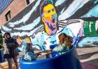 Con un destacado mural de Messi y la Copa del Mundo se inauguró la Plaza de Bolsillo número 100 de la ciudad