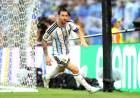 Messi abrió el marcador y extendió su record