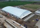Juegos Suramericanos 2026: finalizó el montaje de la pista del imponente velódromo que construye la gestión Pullaro en Rafaela