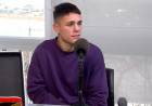 El campeón superligero latino de la FIP, Alan Crenz visitó los estudios de Mañana UNO