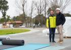 Juegos Suramericanos: avanzan las obras de la nueva pista de atletismo del CARD