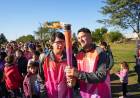 La Antorcha Suramericana llegó a Vera y fue llevada por destacados deportistas