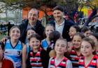 Poletti acompañó la inauguración de las nuevas instalaciones de la Asociación Santafesina de Hockey
