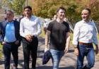 Juegos Suramericanos: Pullaro recorrió junto a Llaryora, Valdés y Torres instalaciones deportivas y el predio del Fan Fest en Rosario