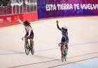 Ciclismo Pista en los Juegos: Stefany Cuadrado y Daniela Colilef celebraron en el Velódromo de Rafaela