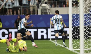 Messi: “Estoy muy feliz por el triunfo y disfrutando de este momento”