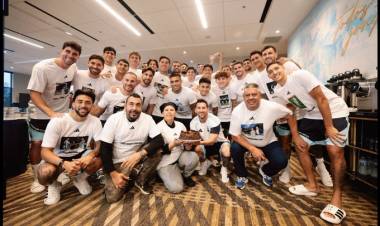 El plantel celebró a Messi en Kansas City: camisetas con fotos y un mensaje que conmovió al capitán