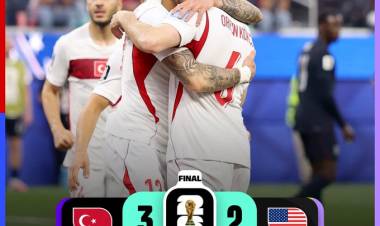 Estados Unidos lideró el Grupo D tras la derrota ante Turquía