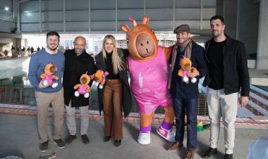 Pullaro supervisó las obras de los Juegos Suramericanos en Rosario: “Estamos muy entusiasmados porque avanzan como habíamos esperado”