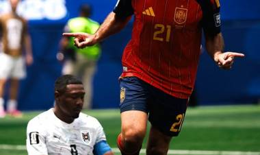España goleó a Austria y se metió en octavos de final del Mundial 2026