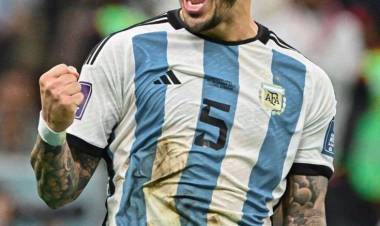 "Estamos en la elite del fútbol", dijo Paredes