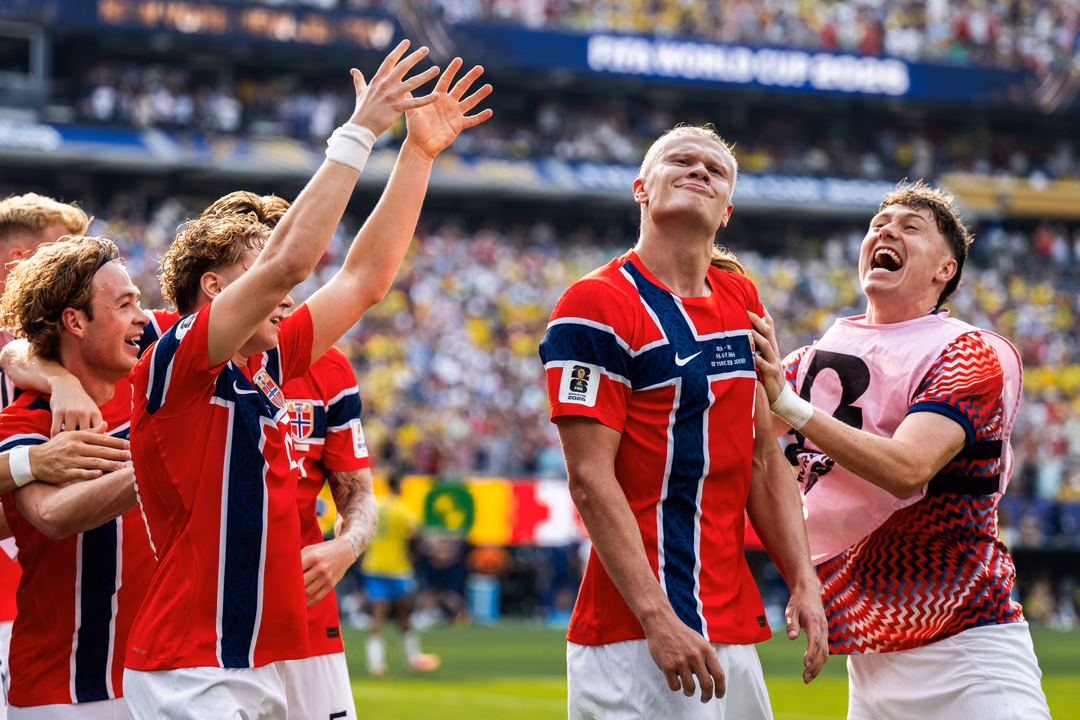 Haaland alcanzó los 7 goles y dejó a Brasil fuera del Mundial con un doblete decisivo