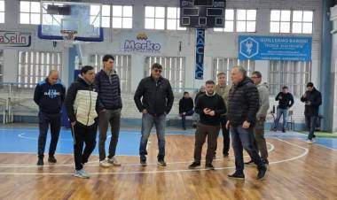 Felipe Michlig y Juan Cándido desarrollaron una intensa agenda de trabajo en la ciudad de San Cristóbal y región