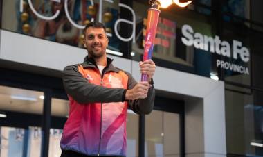 La Antorcha Suramericana llegó a la provincia y recorrerá todos los departamentos