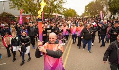 San Jorge recibió la Antorcha y celebró el espíritu de Santa Fe 2026
